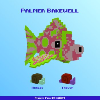 Palmer Bakewell :: Mystery Fish 0167/1000