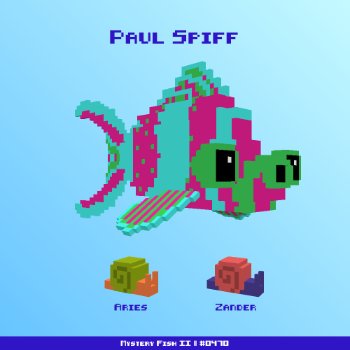 Paul Spiff :: Mystery Fish 0470/1000
