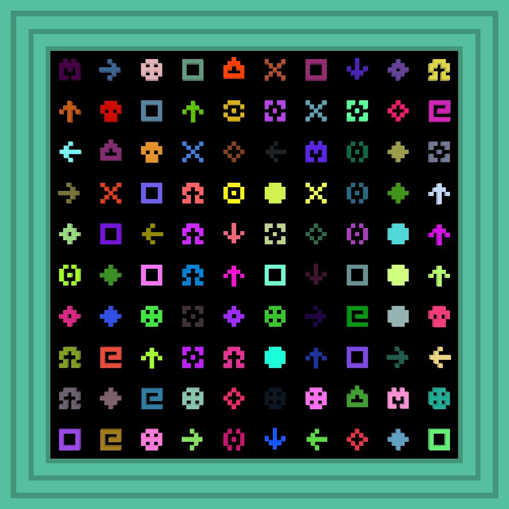 123 abc do re me baby you and me! :: Procedural Symbols #208/1000