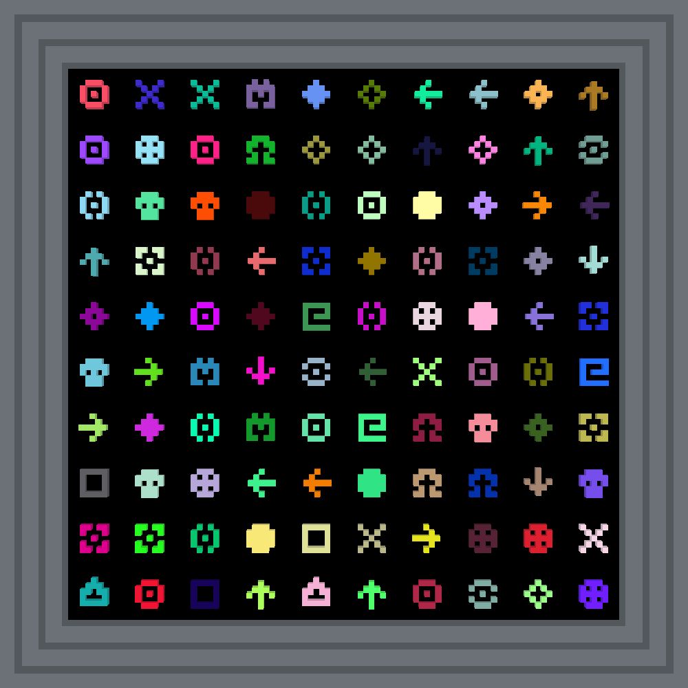 A <3 G forever :: Procedural Symbols #9/1000