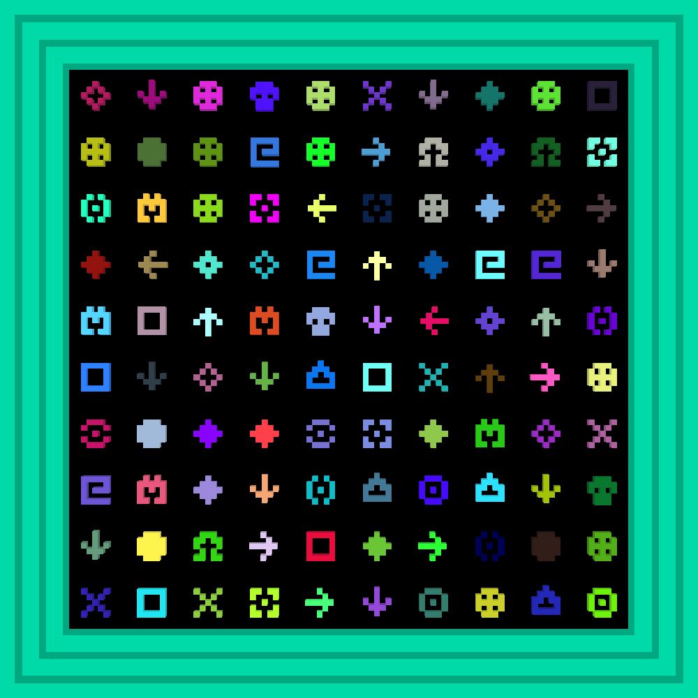 Fuck :: Procedural Symbols #240/1000