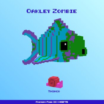Oakley Zombie :: Mystery Fish 0275/1000