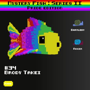 Brody Takei :: Mystery Fish : Pride Edition #34