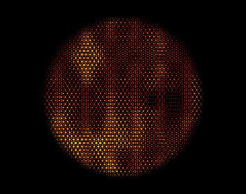 Hex Grid 210722 - a @wblut postcard