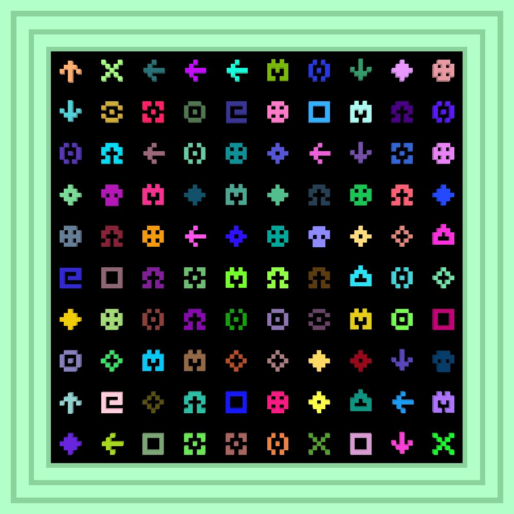 artifact Quest :: Procedural Symbols #28/1000
