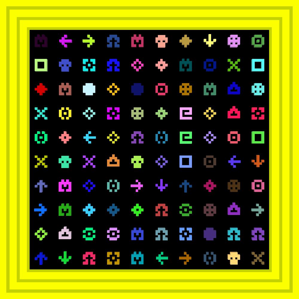Skull :: Procedural Symbols #39/1000