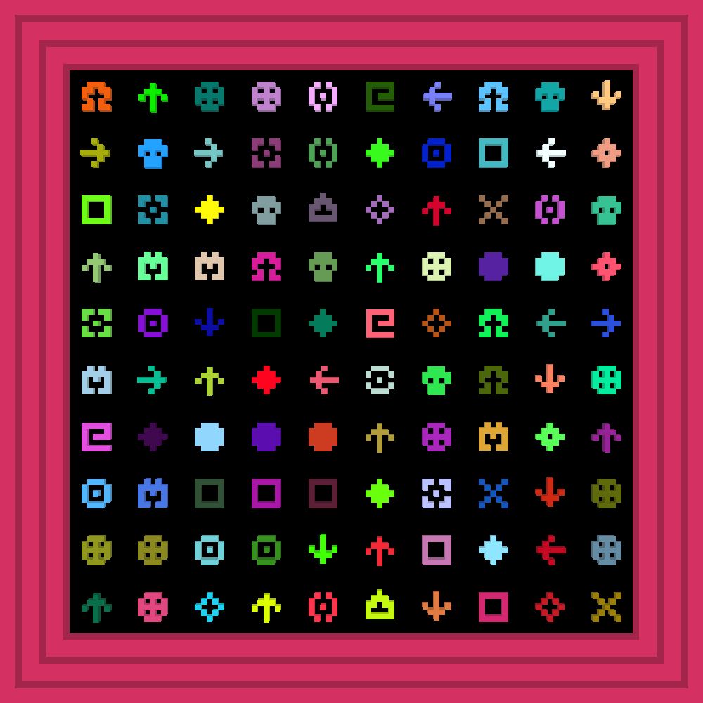 October :: Procedural Symbols #284/1000