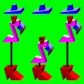 Lollipop Flamingos