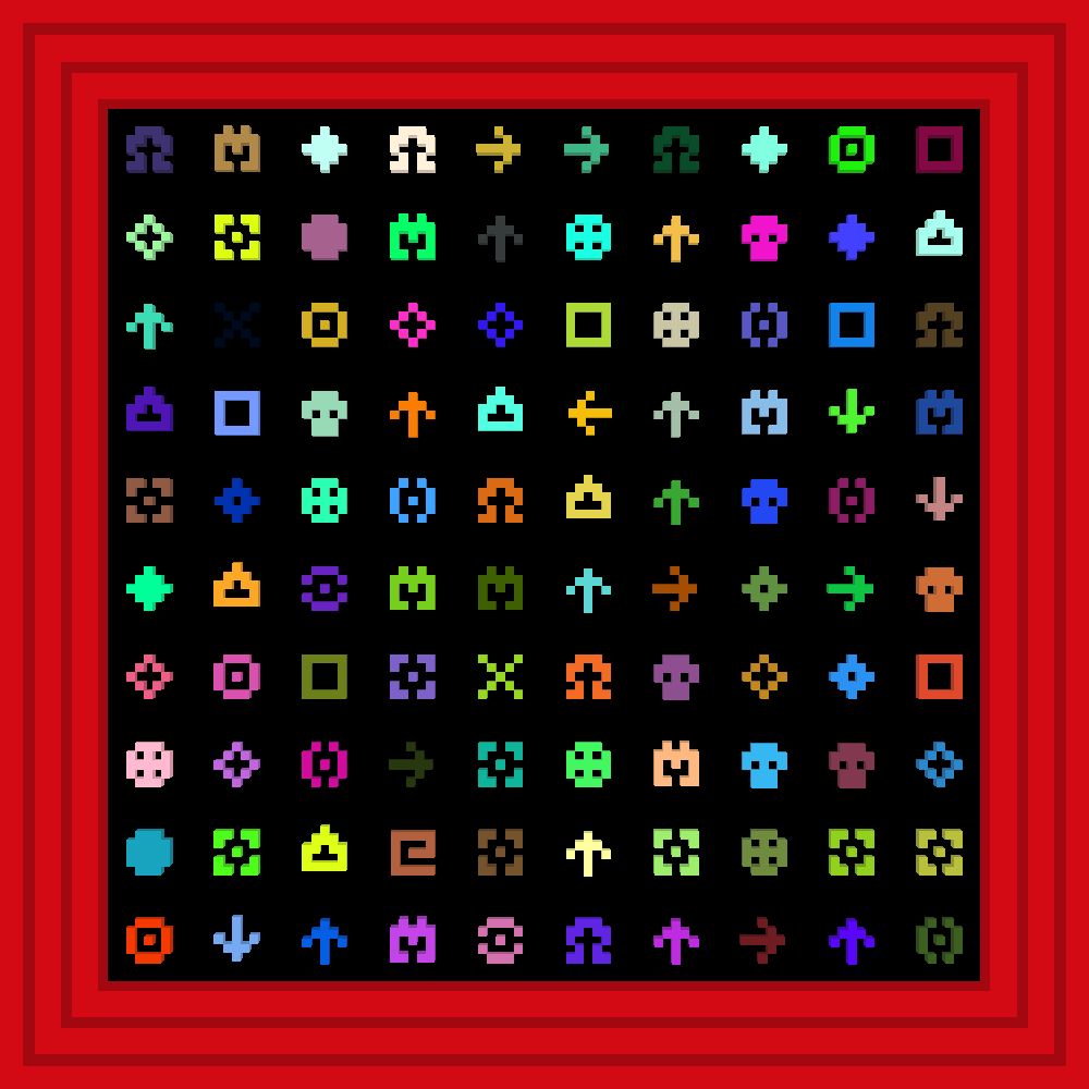 tezzard :: Procedural Symbols #363/1000