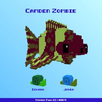 Camden Zombie :: Mystery Fish 0671/1000