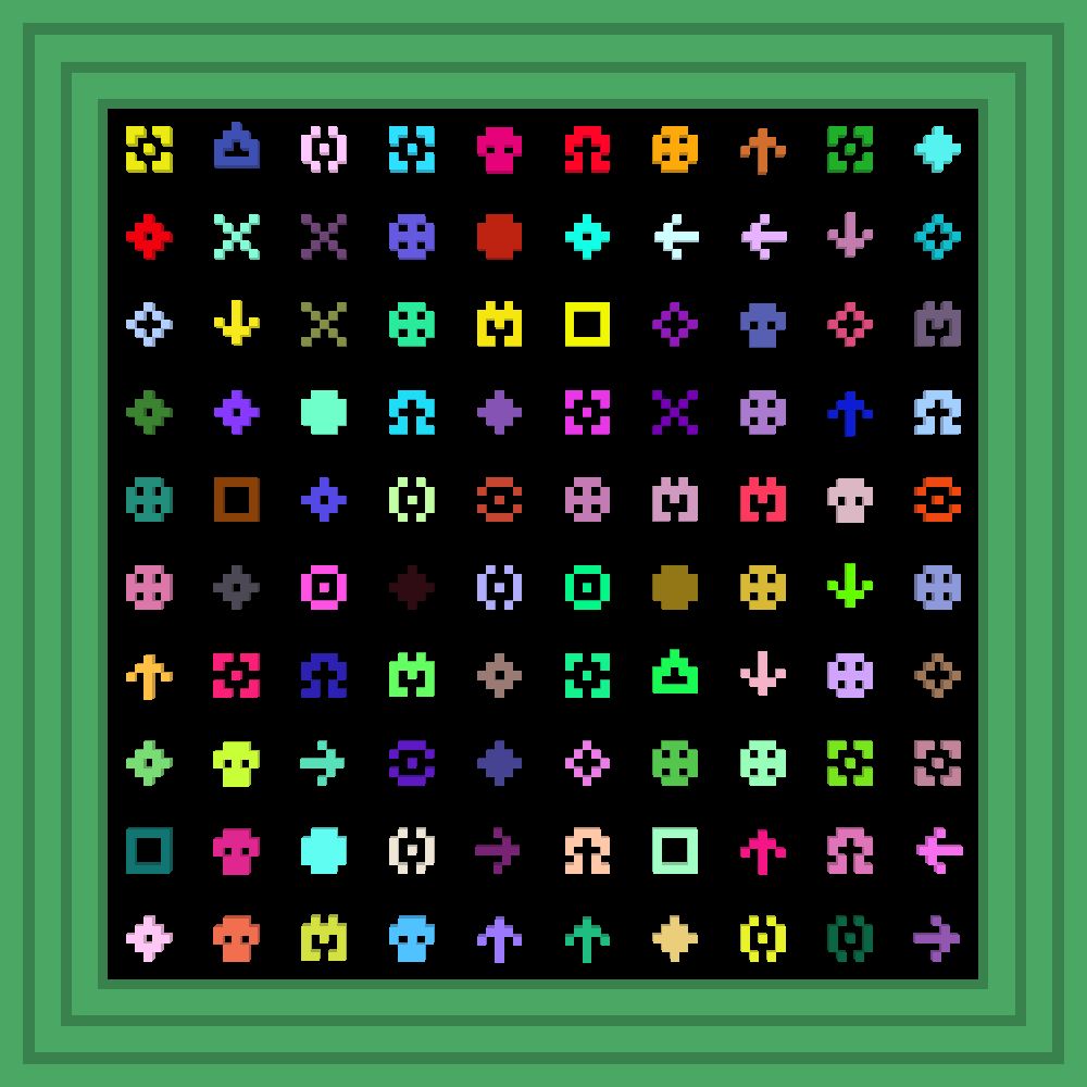 hicetnunc2000 :: Procedural Symbols #442/1000