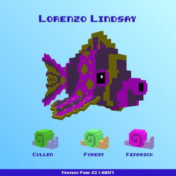 Lorenzo Lindsay :: Mystery Fish 0117/1000