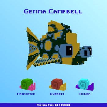 Gemma Campbell :: Mystery Fish 0603/1000