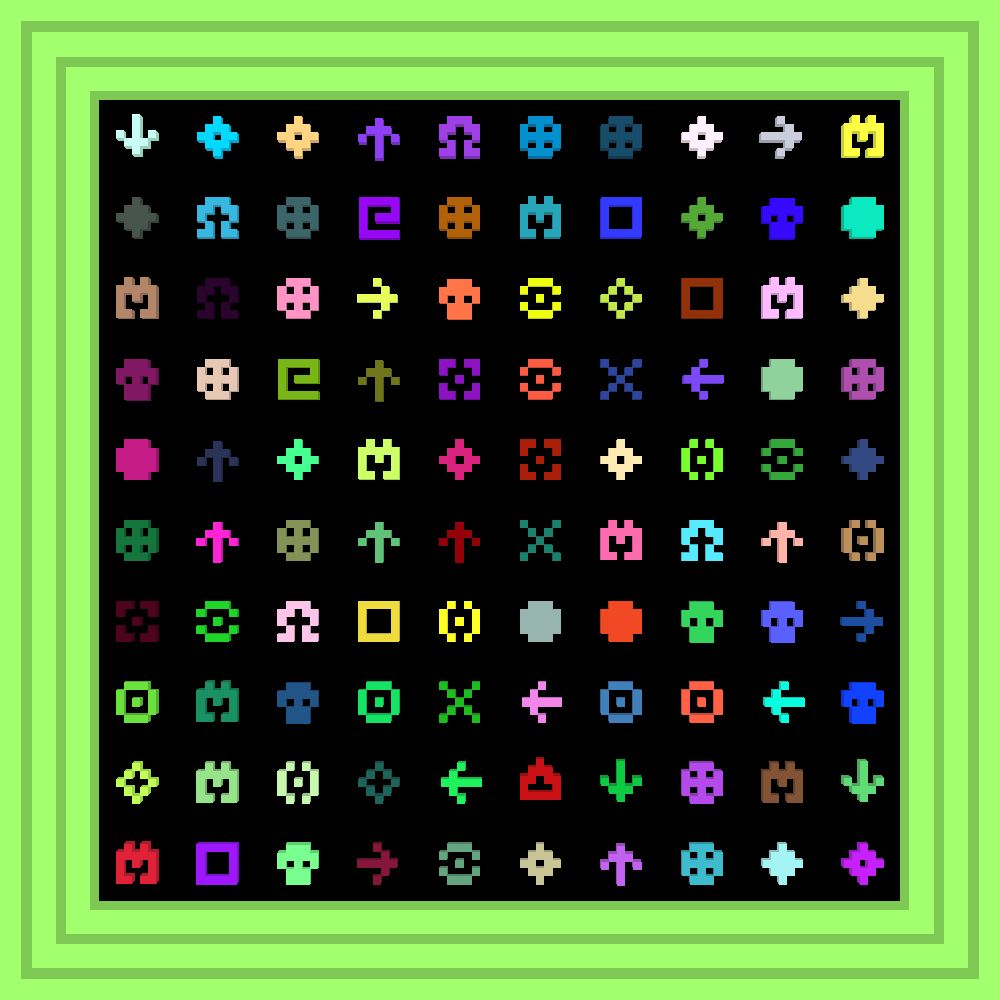 eat the rich :: Procedural Symbols #357/1000