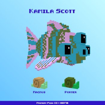 Kamila Scott :: Mystery Fish 0176/1000