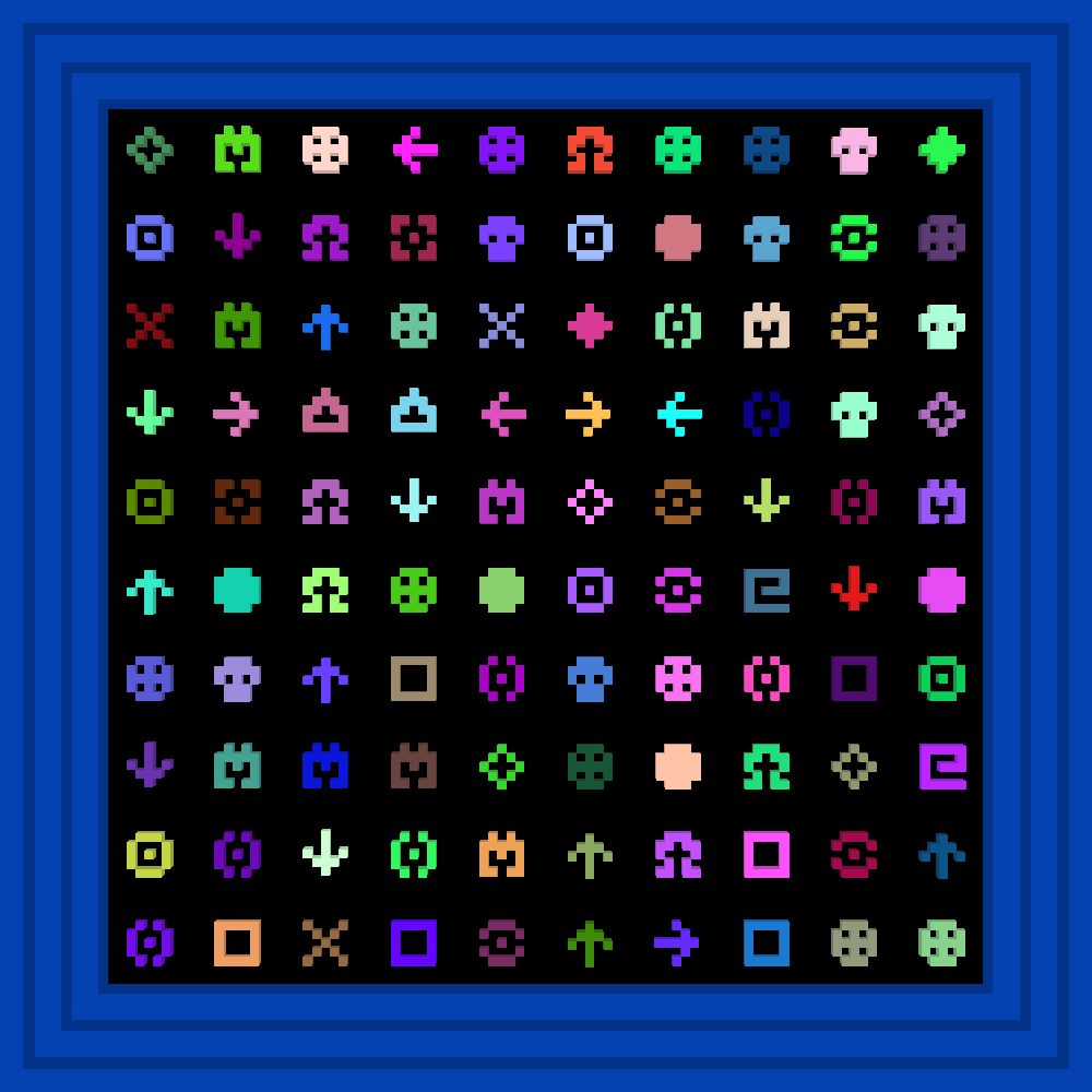 69 :: Procedural Symbols #173/1000