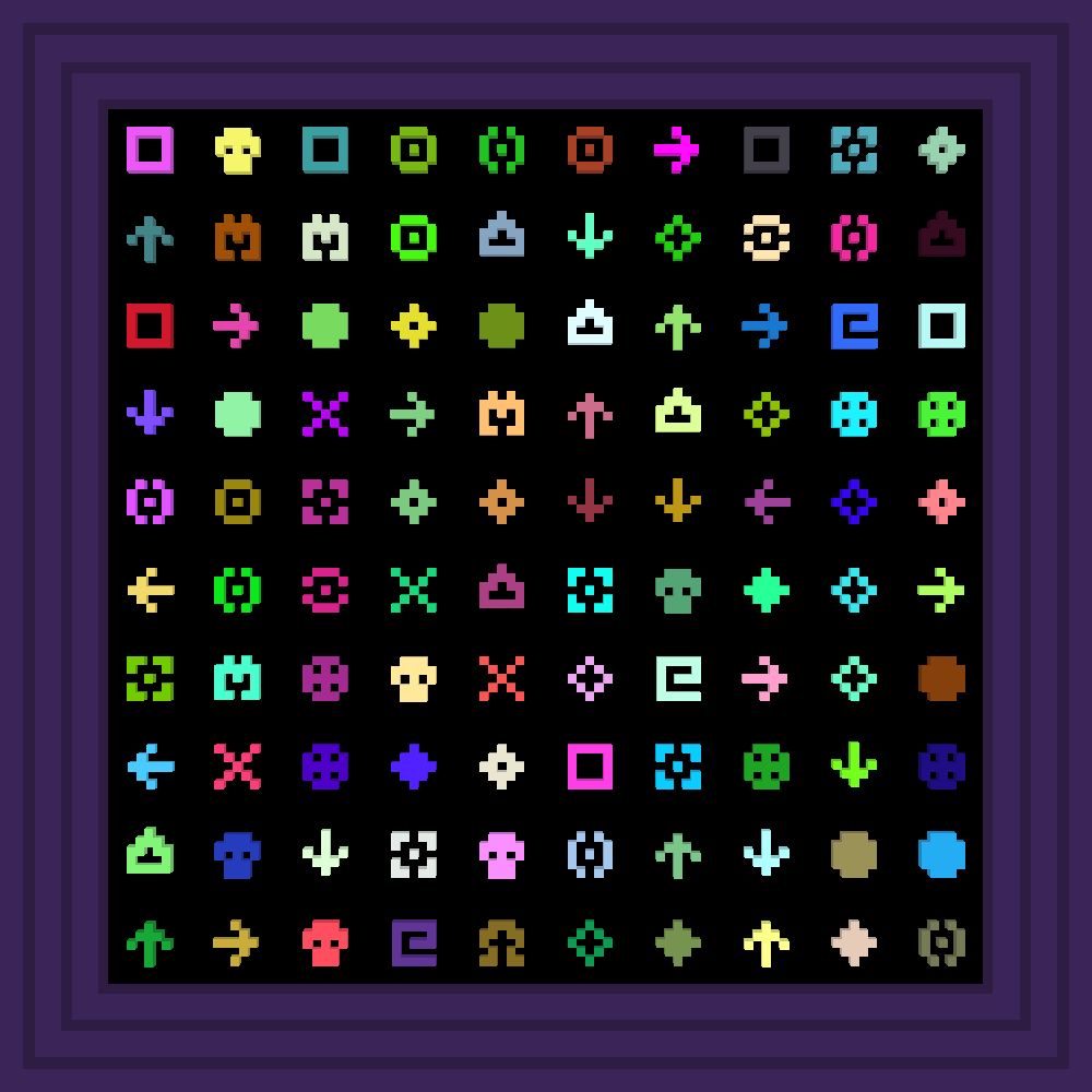 i love you :: Procedural Symbols #467/1000