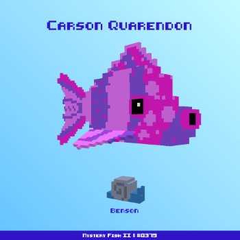 Carson Quarendon :: Mystery Fish 0379/1000