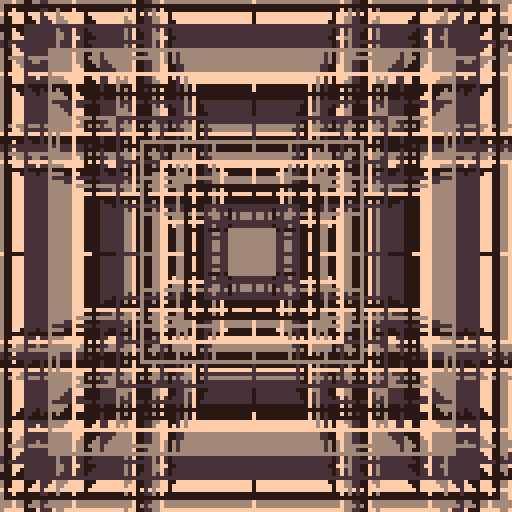 Genuary 2023 Day 17 - A grid inside a grid inside a grid