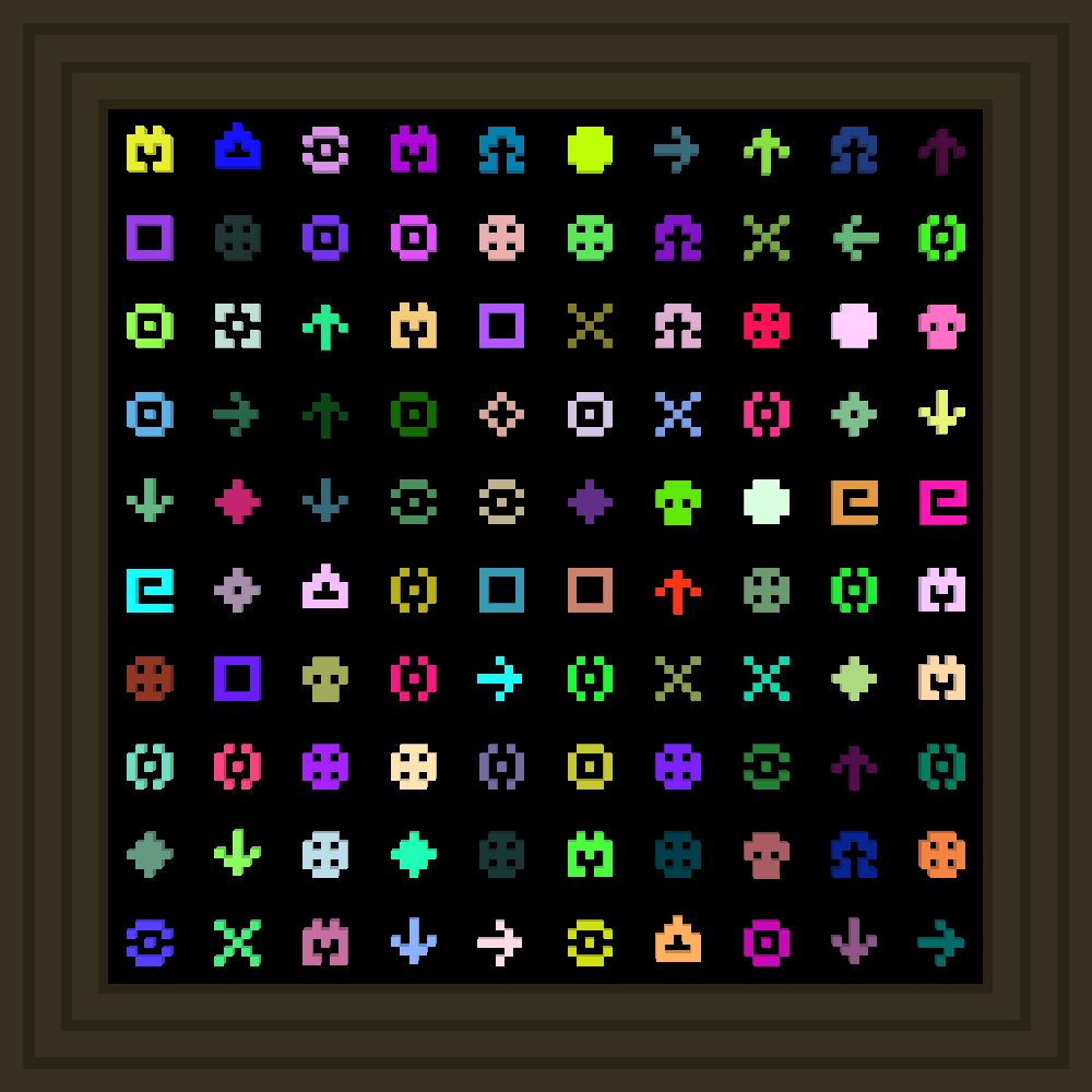 8bit :: Procedural Symbols #44/1000