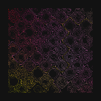 Individual Spiral Tiles
