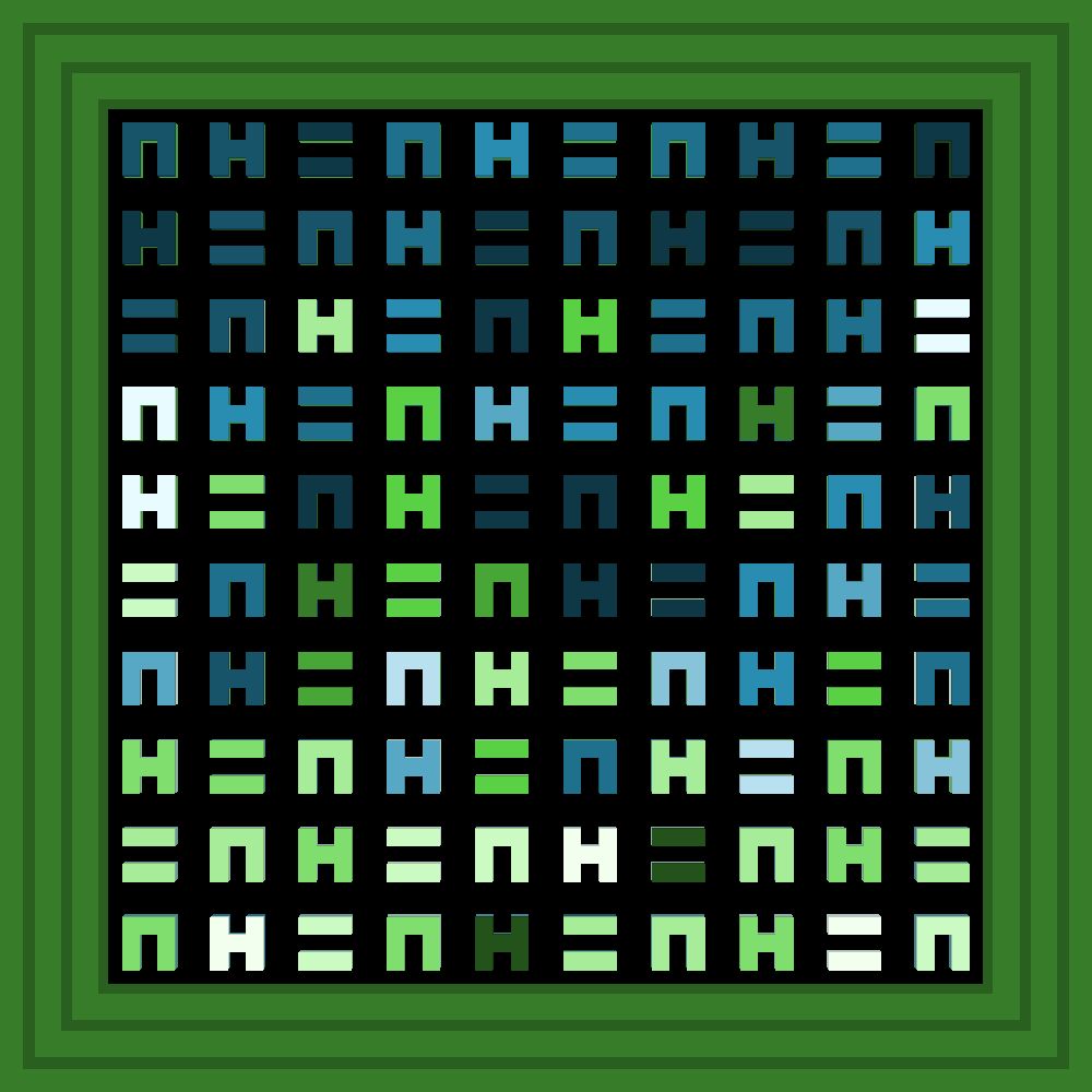 AVATAR :: Procedural Symbols (H=N) #520/1000